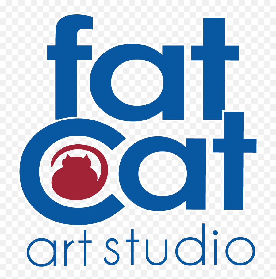 Fat Cat Art Studio Llc - Graphic Design Photography Logo Fat Cat Png,Cat Logo Png