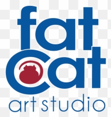 Fat Cat Art Studio Llc - Graphic Design Photography Logo Fat Cat Png,Cat Logo Png