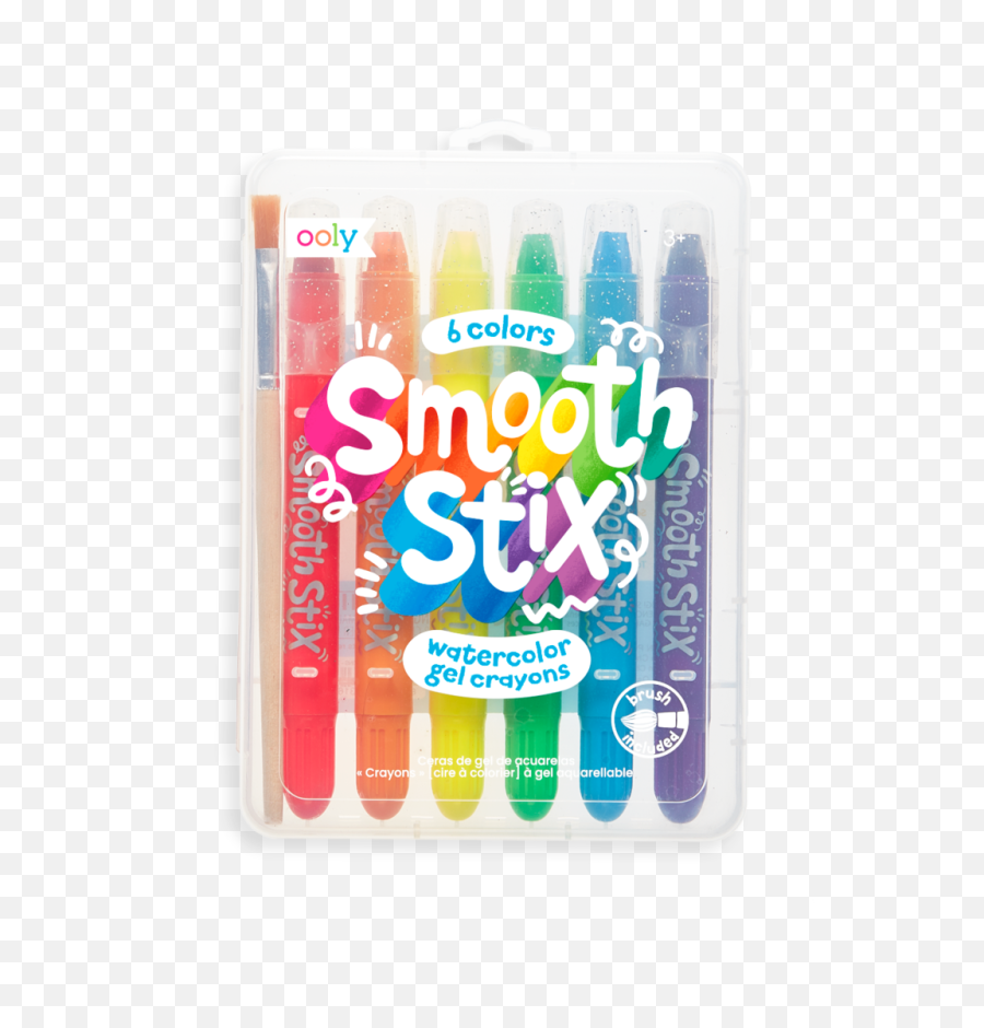 Olly Smooth Stix - Birthday Candle Png,Crayons Png