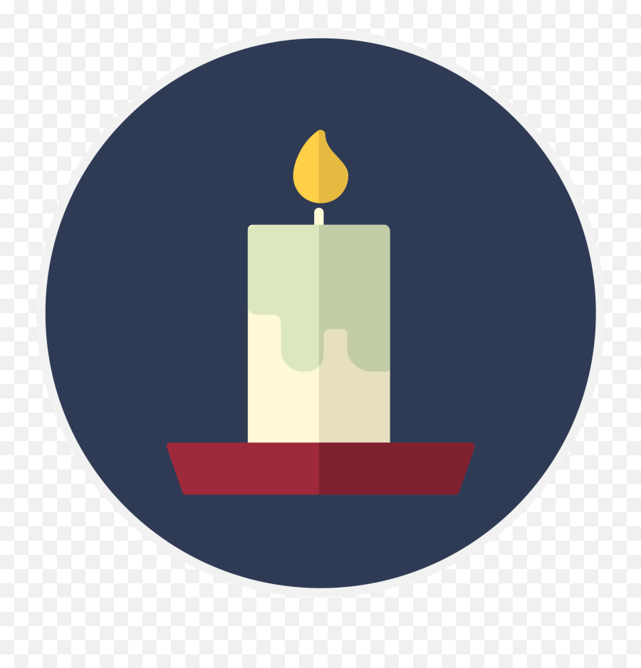 Vector Candles Svg - Candle Icon Png Clipart Full Size Vector Candle Clipart Png,Candle Png
