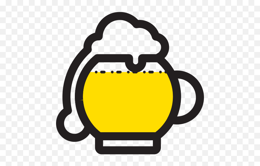 Beer Free Icon Of Set Png