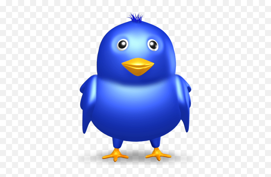 3d Social Icons Png - 3d Bird Icon,Twitter Icon .png