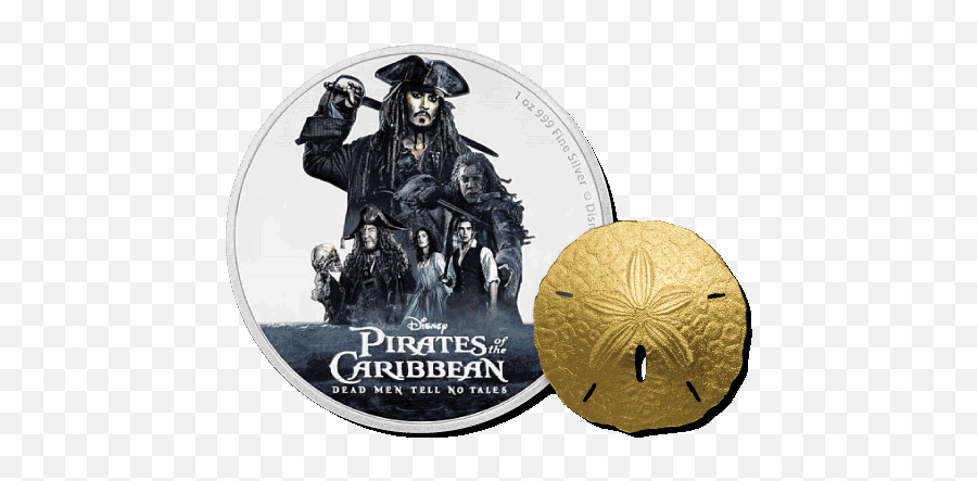 Set B - Golden Sand Dollar And Pirates Of Carribean Pirates Of The Caribbean Round Png,Sand Dollar Icon