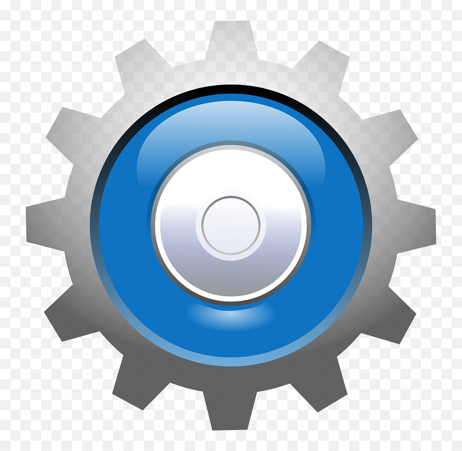 My Cellphone Workshop - Blue Settings Icon Transparent Background Png,Zahnrad Icon Free