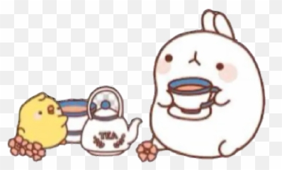 Sticker Maker - Molang U0026 Piupiu Molang And Piu Piu Transparent Png,Molang Png