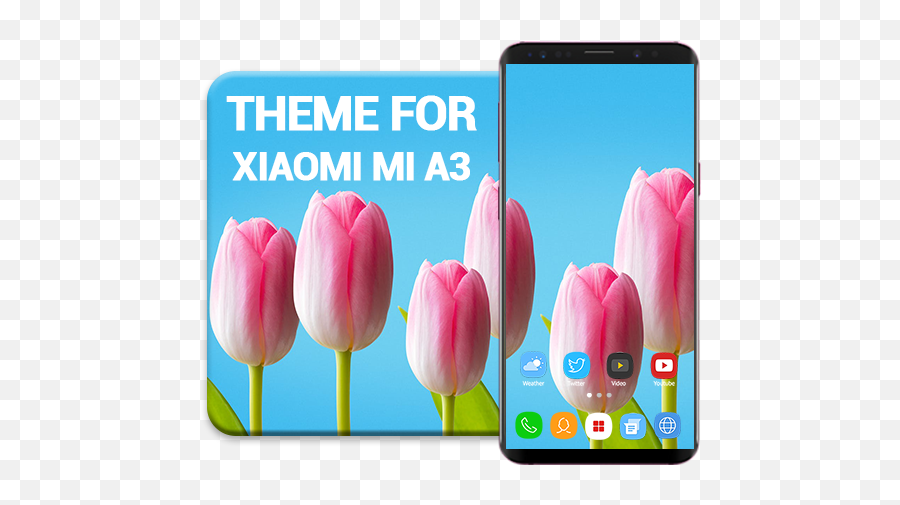 Launcher Theme For Xiaomi Mi A3 Wallpaper Apk 101 - Android Png,Folder Icon Xp 1.0