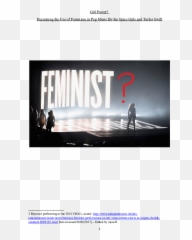 Doc Girl Power Examining The Use Of Feminism Pop Music - Language png