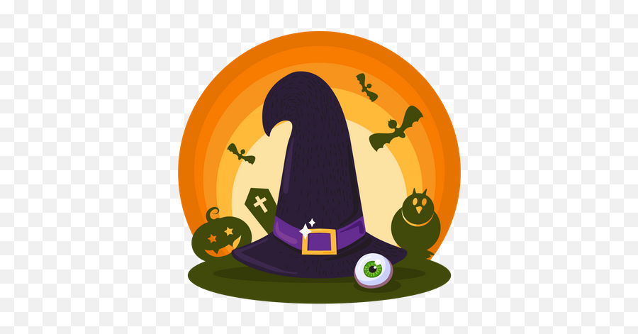 Hat Illustrations Images U0026 Vectors - Royalty Free Fictional Character Png,Video Player Witches Hat Icon