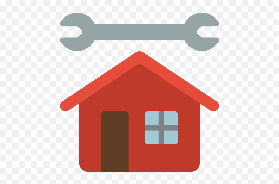 House Repair - Free Buildings Icons Vertical Png,Red House Icon