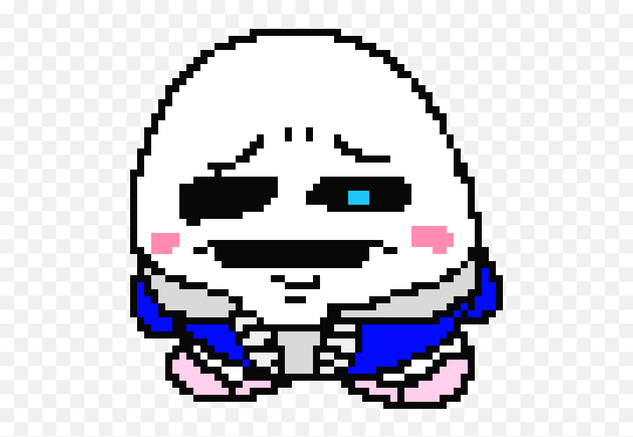 Sans Kirby Pixel Art Maker - Dot Png,Sans Undertale Icon