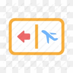 Download Gate Airport Vector Icon Inventicons Png