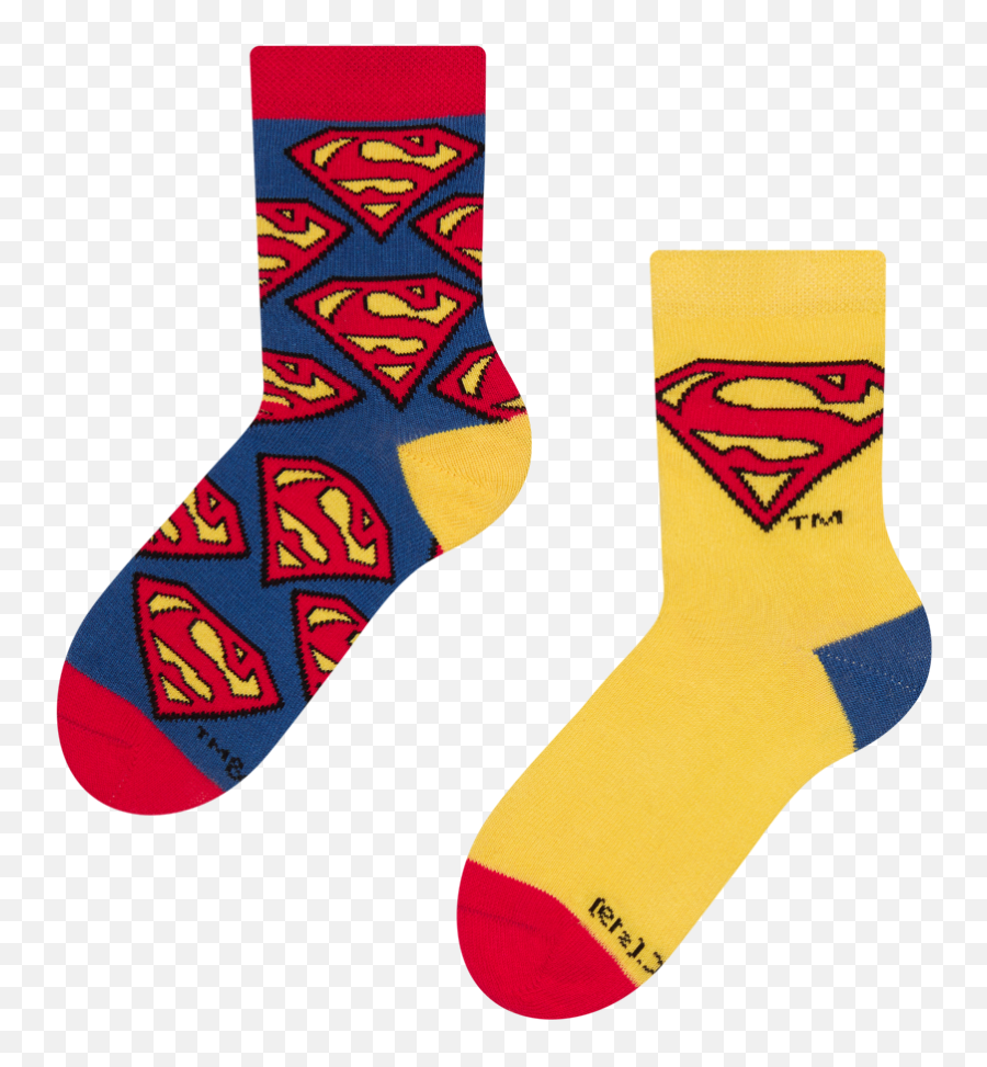 Superman Kids Socks Logo - Sock Png,Superman Logo With A