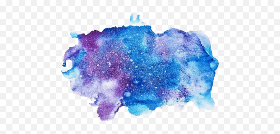 How It Works - Galaxy Watercolor Full Size Png Download Download,Watercolor Background Png