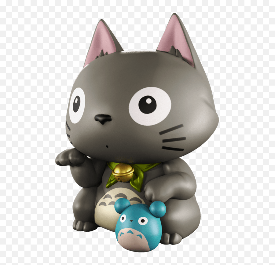 Toshi Neko - Nekoro By Clogtwo X Mighty Jaxx Totoro U2013 The Toy Munny Designs Png,Totoro Png