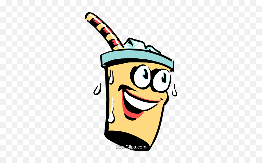 Cartoon Soft Drink Royalty Free Vector Clip Art Illustration - Cartoon Food And Drink Png,Soft Drink Png