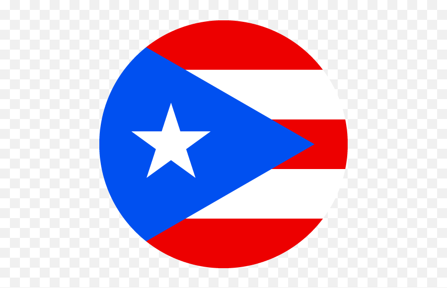 Vector Flag Of Puerto Rico - Puerto Rico Flag Logo Png,Puerto Rico Flag Png