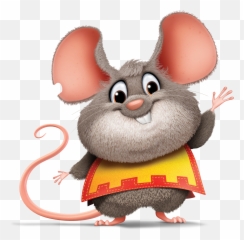 Download Clipart Stock Church Mouse - Mouse Clipart Fat Animated Cartoon Mouse Png,Church Clipart Png