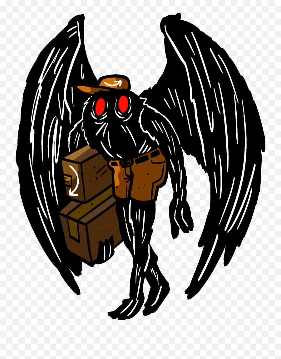 An Oral History Of Cryptid Currency Current Affairs - Illustration Png,Mothman Png