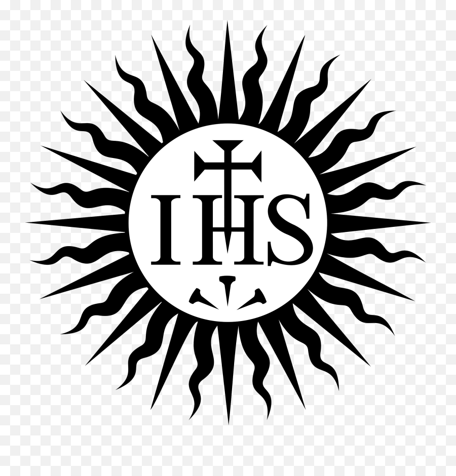 White Sun Png - Black Cross Sun White Logo Png Image Sun Most Holy Name Of Jesus Logo Hd,Black Sun Png