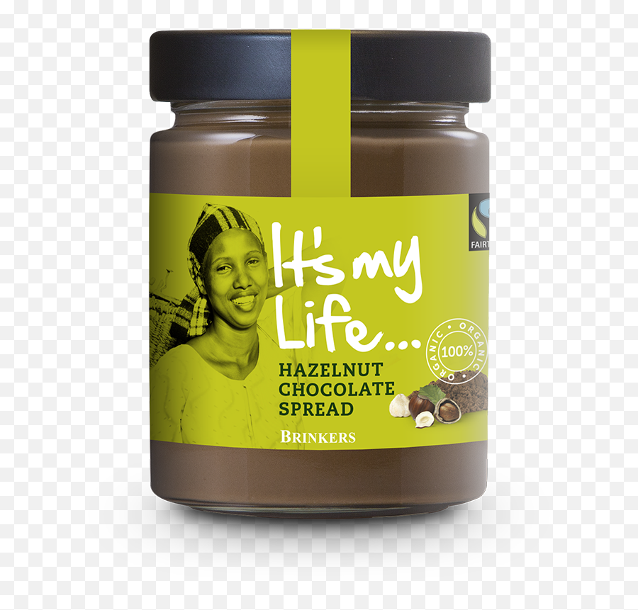 Itu0027s My Life Hazelnut Chocolate Spread Brinkers Food - Fairtrade Nuss Nougat Creme Png,Hazelnut Png