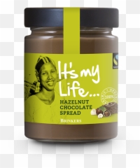 Itu0027s My Life Hazelnut Chocolate Spread Brinkers Food - Fairtrade Nuss Nougat Creme Png,Hazelnut Png