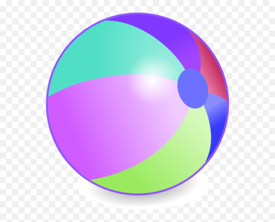 Free Beach Ball Clip Art Download - Circle Png,Beach Balls Png