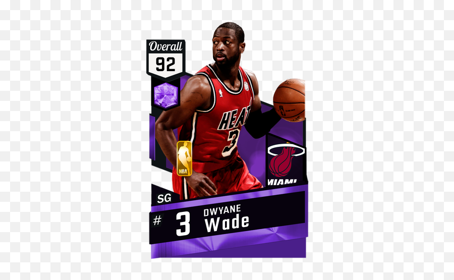 Nba 2k18 Gilbert Arenas - Kevin Durant Basketball Card Png,Dwyane Wade Png