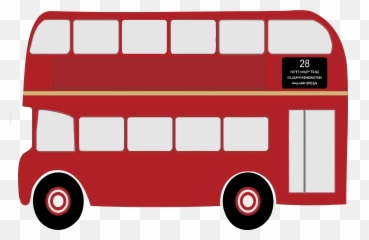 Big Image - Double Decker Bus Png,Bus Clipart Png