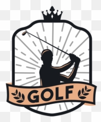 Golf Club Player Branch Crown Logo - Clip Art Png,Crown Logo Png