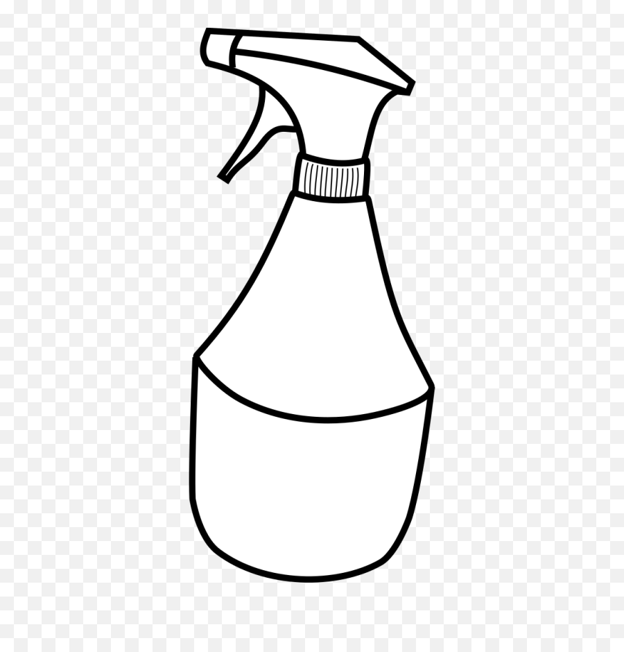 Spray Cleaning Bottle - White Spray Bottle Clipart Png,Squirt Png