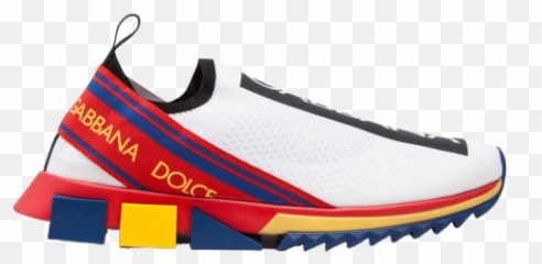 Dolce Gabbana Stretch Mesh Sorrento - Blue And Red Dolce Gabbana Sneakers Png,Dolce Gabbana Logo