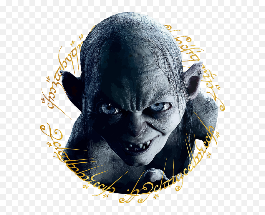 Gollum - Elfe Seigneur Des Anneaux Png,Gollum Png