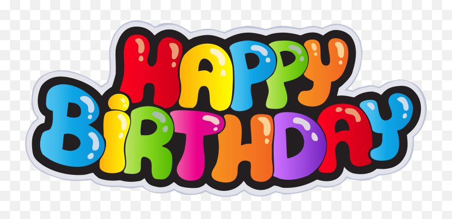Free Clip Art - Gambar Happy Birthday Png,Happy Birthday Logos