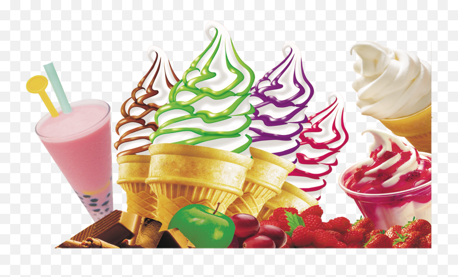 Ice Cream Cone Sundae Frozen Yogurt - Ice Cream 1527x1113 Ice Cream Background Png,Ice Cream Sundae Png