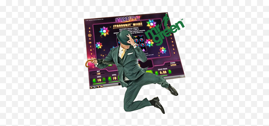 50 Free Spins - Mr Green Casino Bonus Mr Green Casino Png,Starburst Png