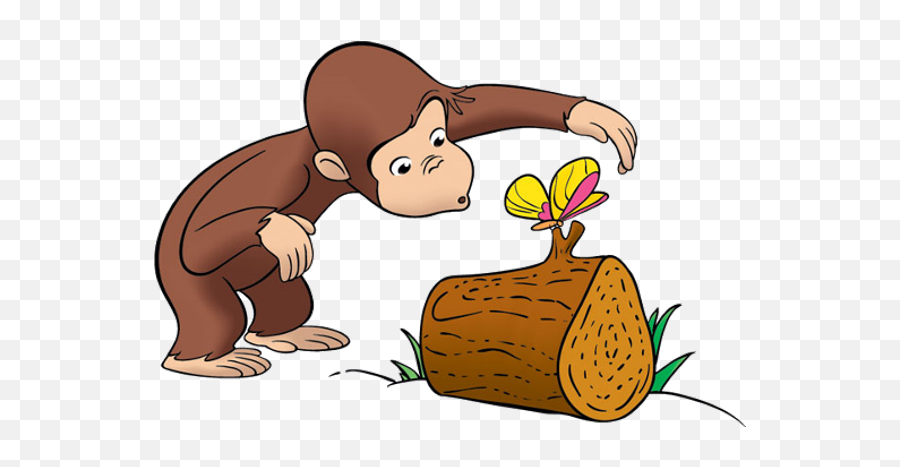 Inquisitive Nimble Opposable Thumbs - Curious George Being Curious Png,Curious George Png