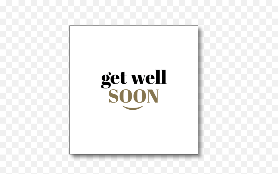 Get Well Soon Png Black And White - Poster,White Image Png