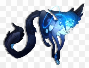 Download Bluestar - 0 De Warrior Cat De Bluestar Png Image Warrior Cat Transparent Background,Warrior Transparent Background