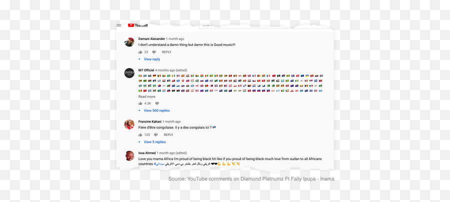 Youtube Music Video Comments Are The Safe Space For Pan - Dot Png,Youtube Comment Png
