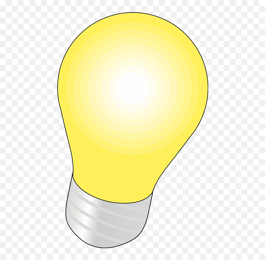 Yellow Light Bulb Clipart Free Download Transparent Png - Incandescent Light Bulb,Yellow Light Png