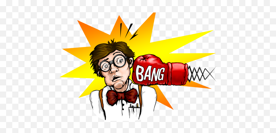 Nerd Person People Man Bang Pinch Free Icon Of Geek - Happy April Fool Day Images Download Png,Bang Png