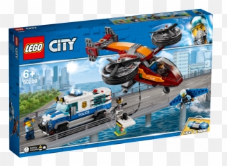 Le60209 Sky Police Diamond Heist Lego City - Sky Police Diamond Heist Lego Png,Police Helicopter Png