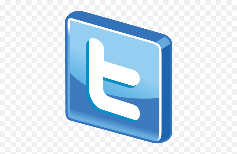 Twitter Twit Tweet Messenger Social Tweets Connection Sms - Logos En 3d Facebook Png,Twitter Png Icon