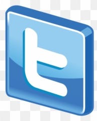 Twitter Twit Tweet Messenger Social Tweets Connection Sms - Logos En 3d Facebook Png