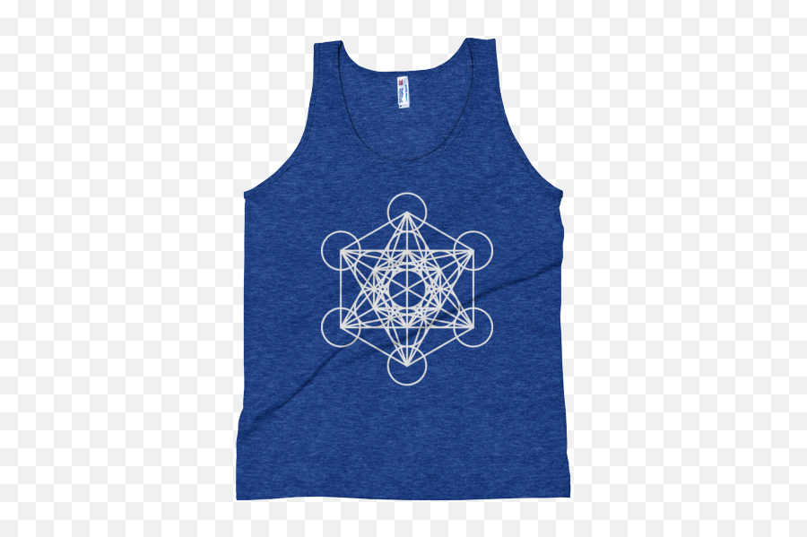 Mens Black Metatrons Cube Printed T Shirt Full Size Png - Cube,Metatron's Cube Png