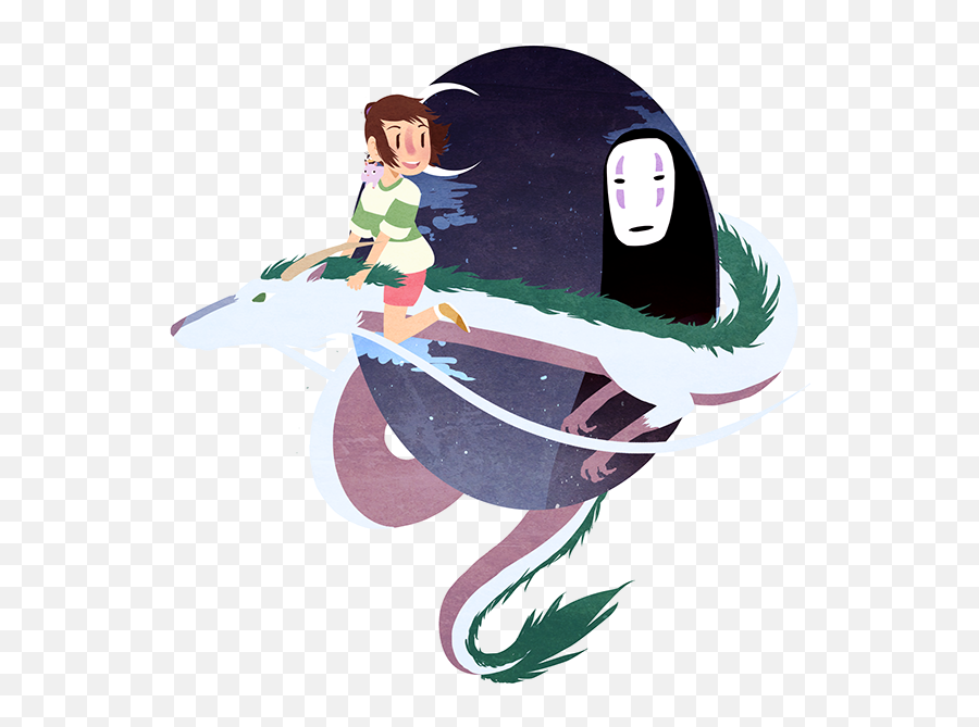 Download Spirited Away - Cartoon Full Size Png Fictional Character,Spirited Away Transparent