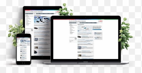 We Built With Wagtail Several Sites For Bosch Security - Responsive Web Design png