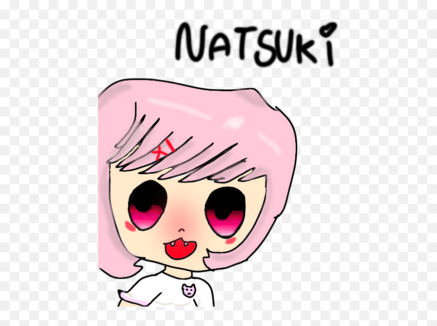 Natsuki Ddlc Mewshew3 - Illustrations Art Street Girly Png,Natsuki Transparent