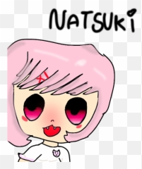 Natsuki Ddlc Mewshew3 - Illustrations ART street Girly png