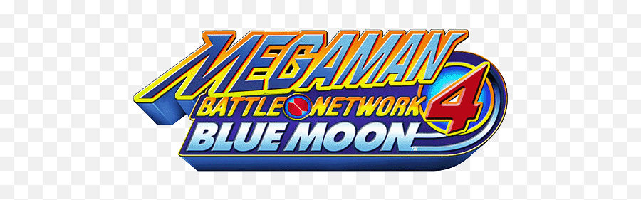 Fichiermega Man Battle Network 4 Blue Moon Logopng U2014 Wikipédia - Megaman Battle Network 4,Blue Moon Logo